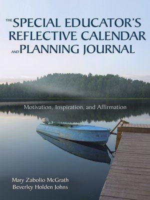 cover image of The Special Educator's Reflective Calendar and Planning Journal